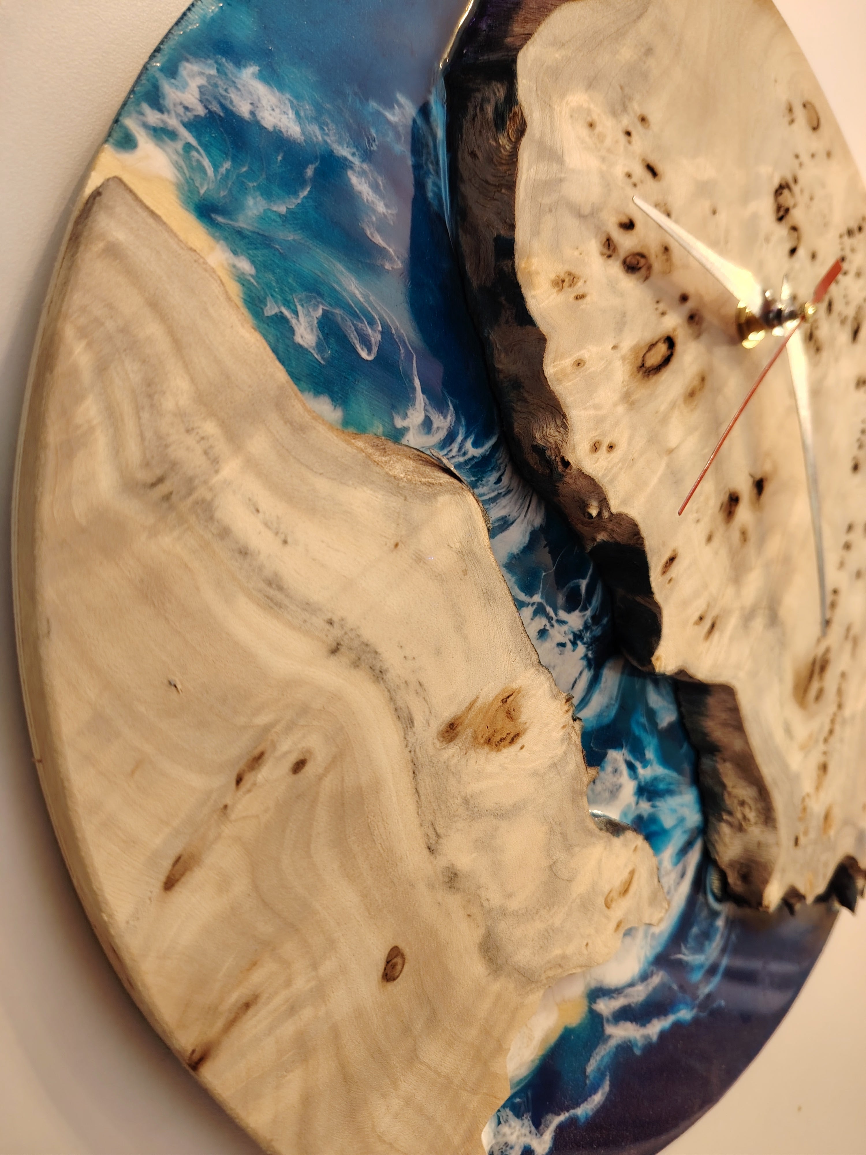 Orologio pioppo radicato 36cm