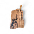 Tagliere in olivo effetto fulmine