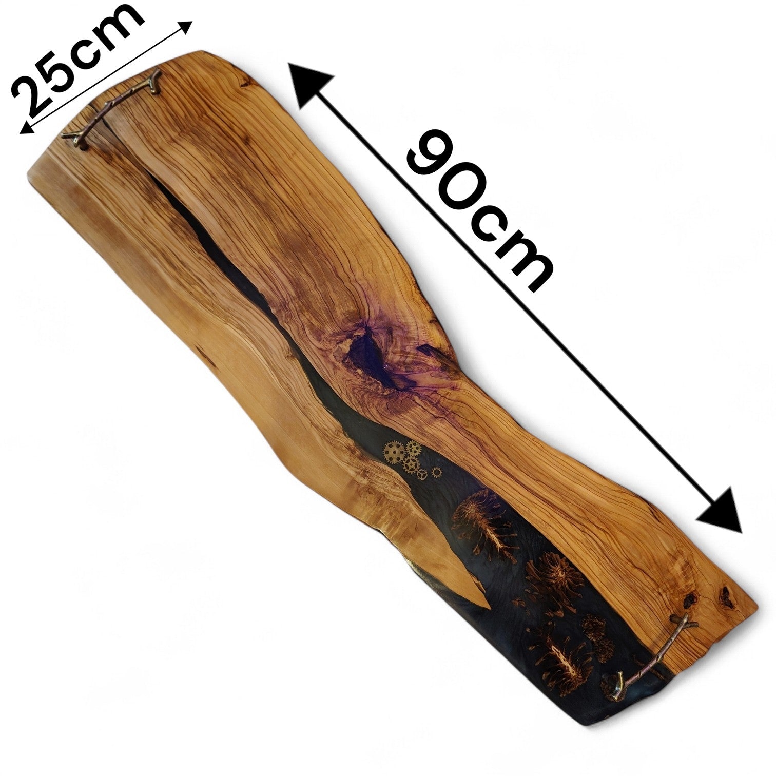 Vassoio in legno olivo
